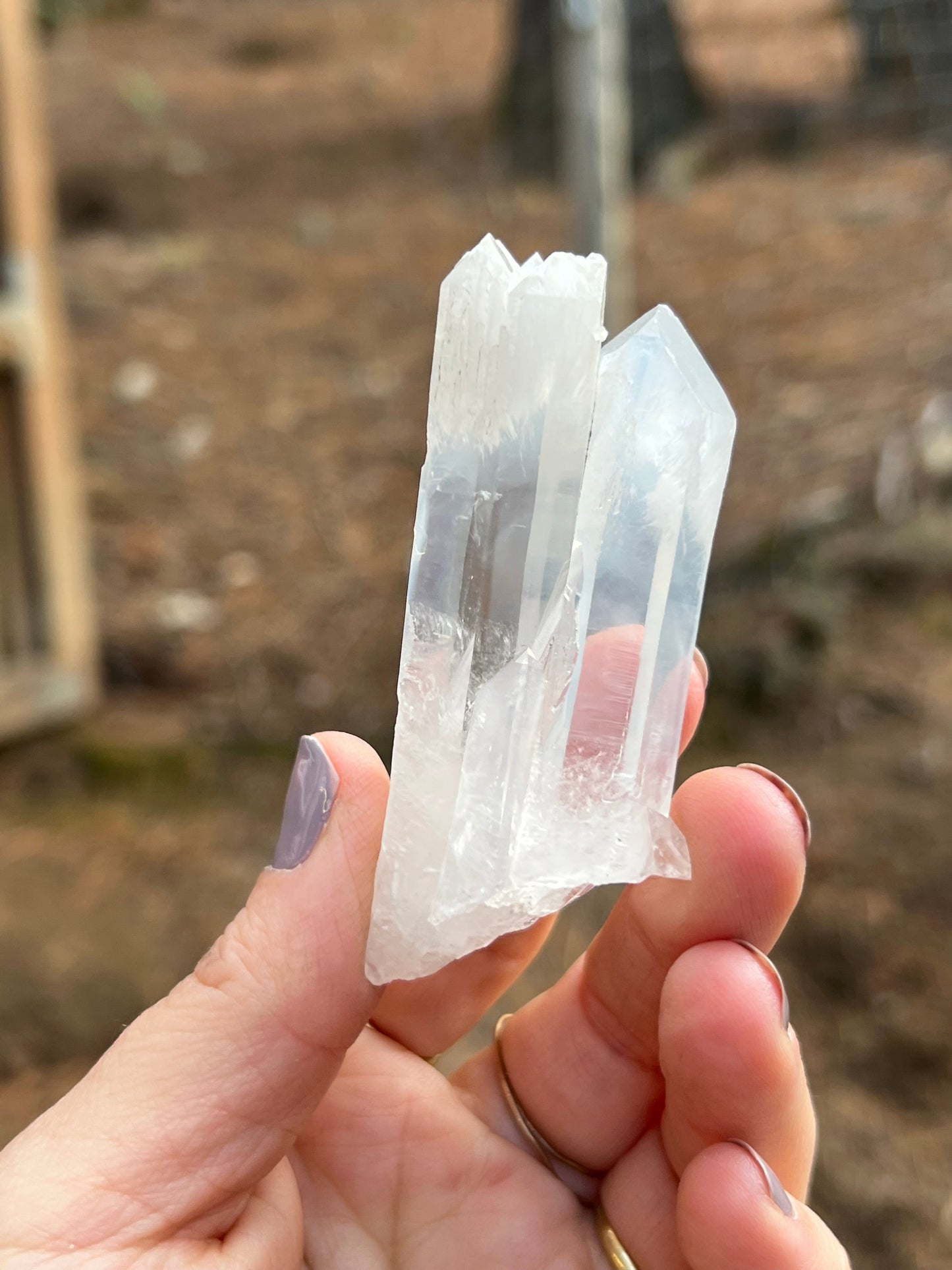 Blue Smoke Colombian Quartz