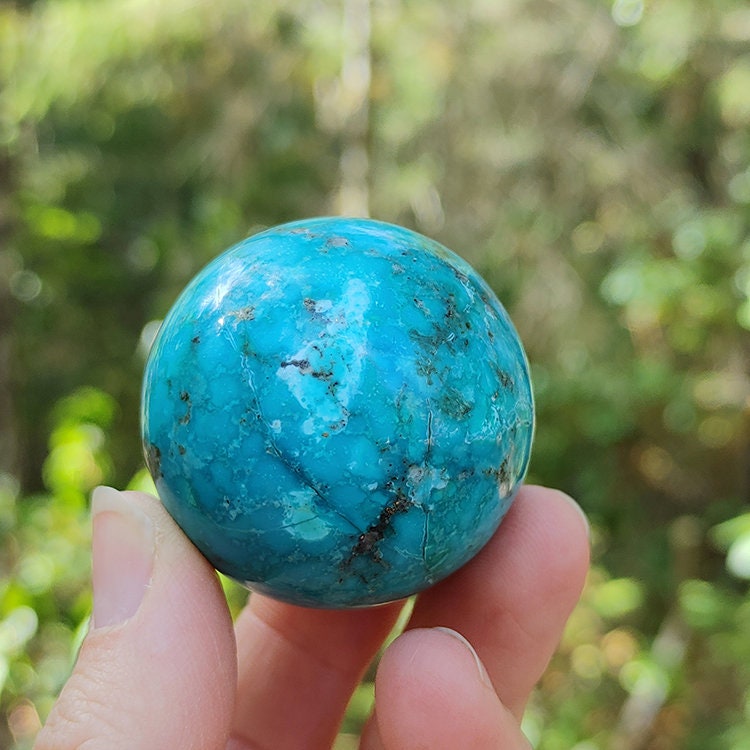 Rare Turquoise Sphere, Morenci, Arizona