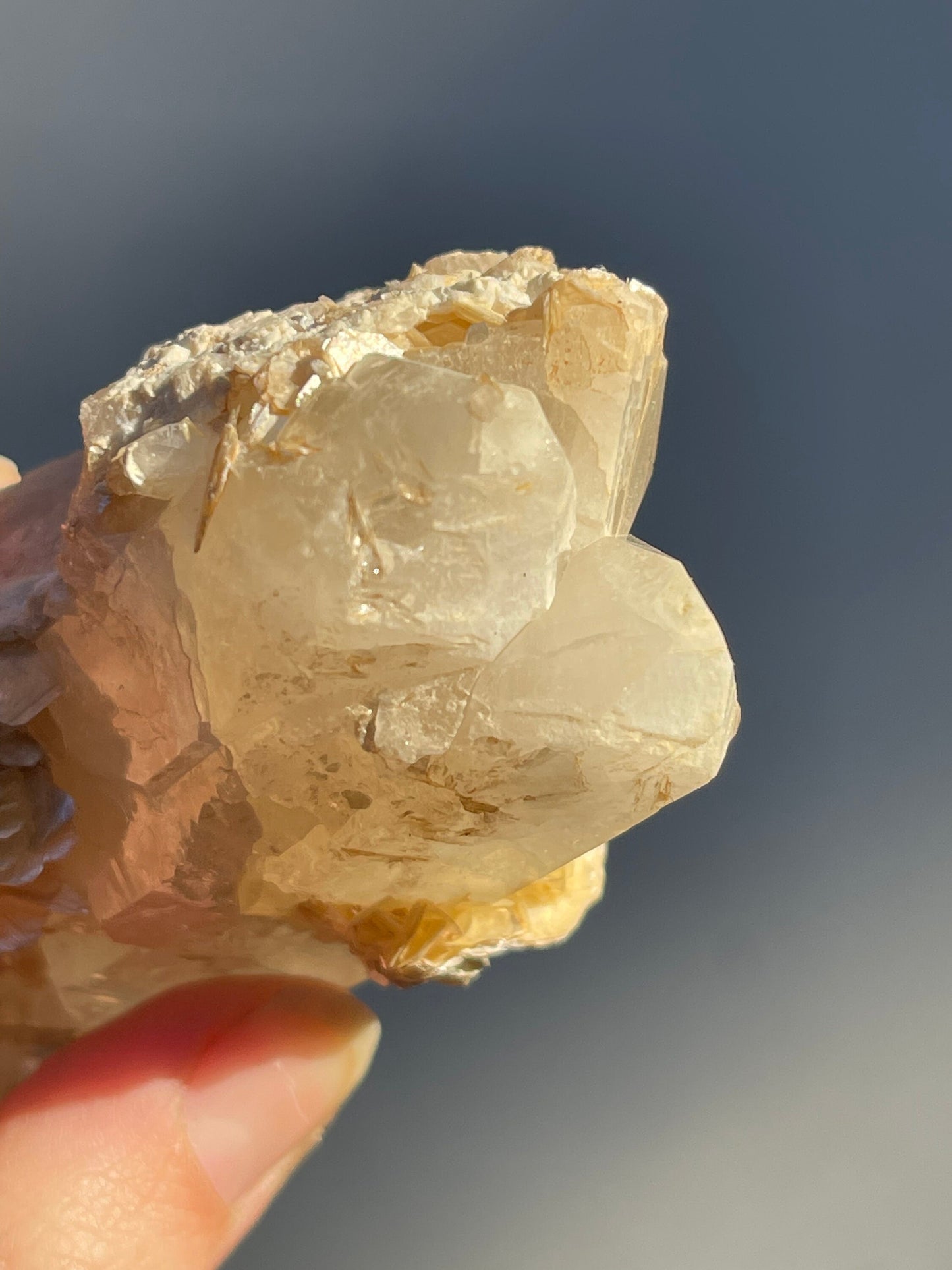 Mica on Quartz, Yaogangxian Minerals, Heart, Crown Chakra, Metaphysical Crystals, Q5-0129