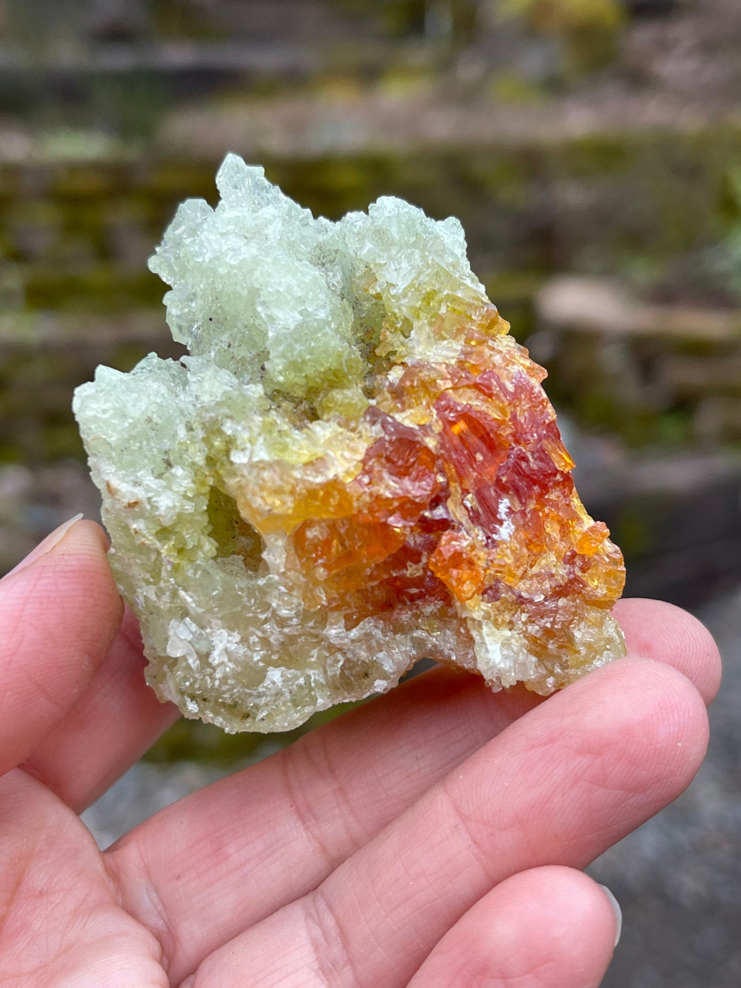 UV Zincite Crystal, Poland