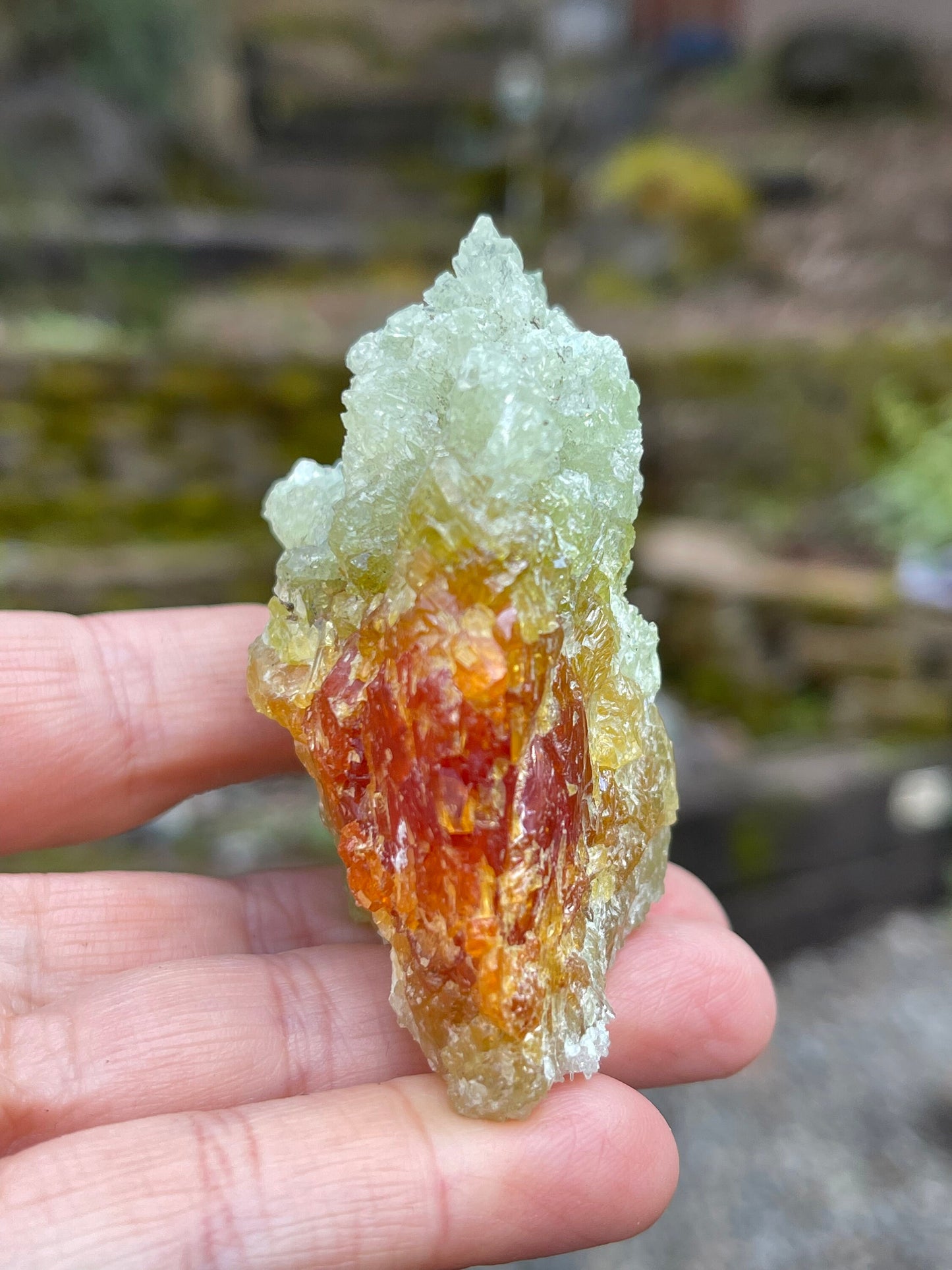 UV Zincite Crystal, Poland