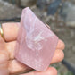 High Grade Rose Quartz Freeform Gem, Crystal, Healing, Love, Metaphysical, Heart Chakra, Reiki, Divination, Free Shipping RQ1-0220