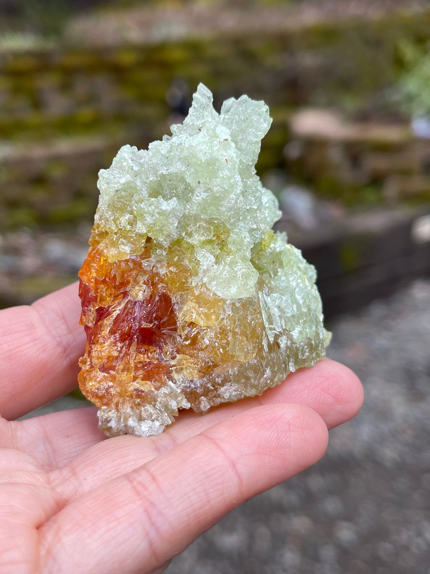 UV Zincite Crystal, Poland