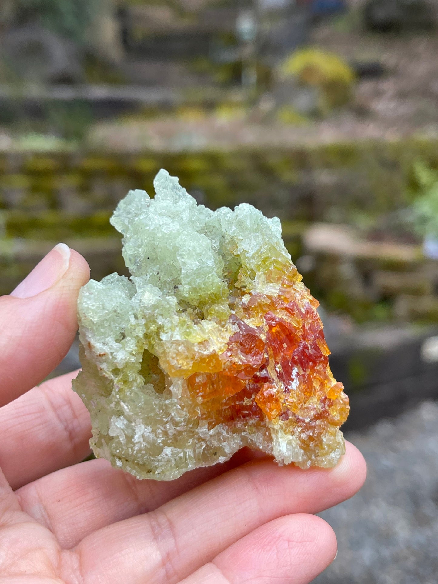 UV Zincite Crystal, Poland