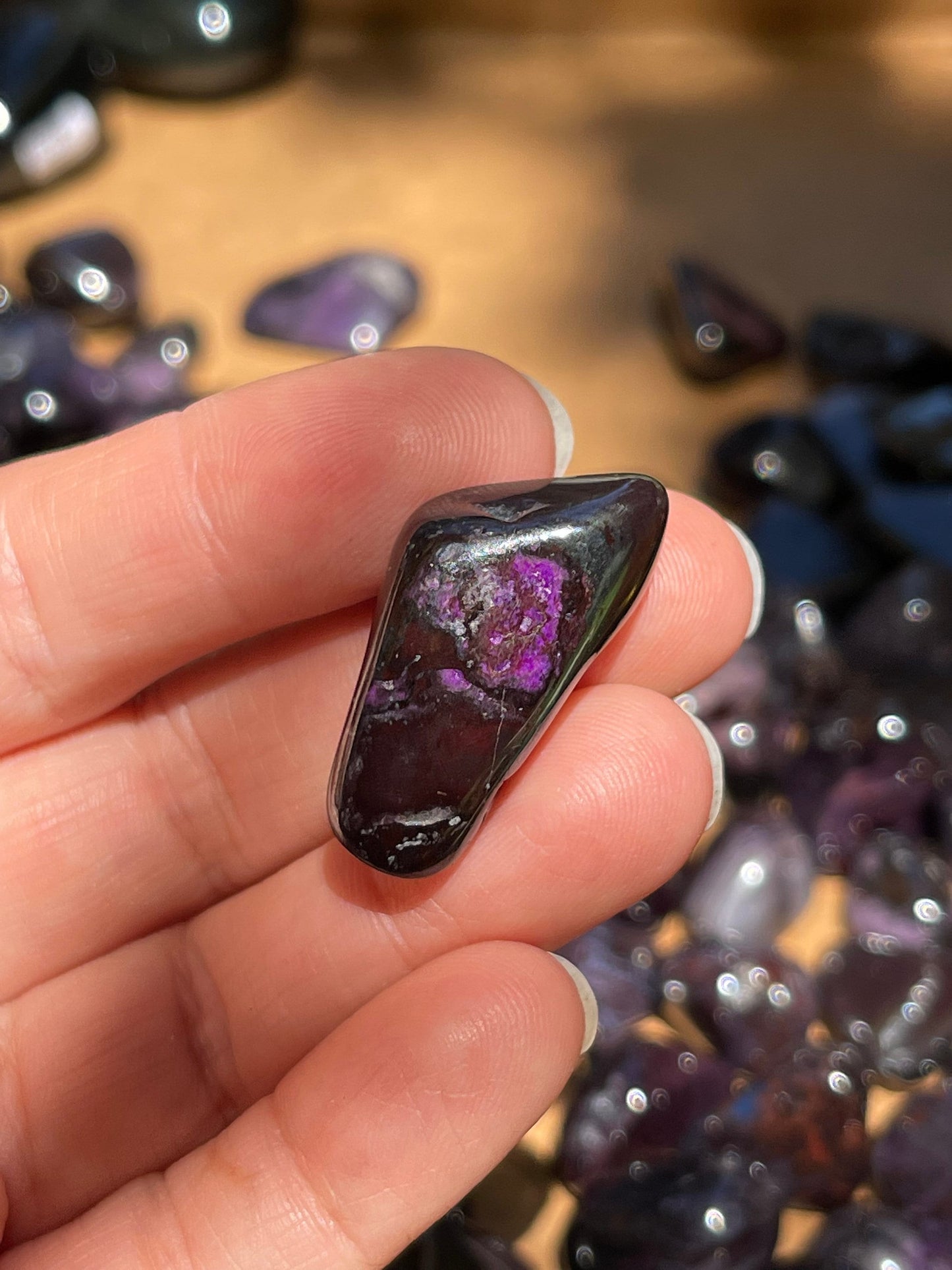 One Sugilite Polished Stone