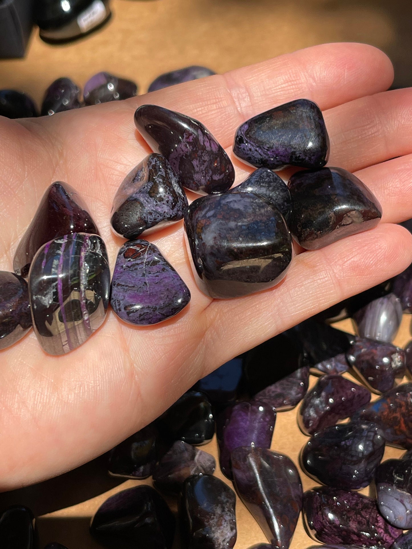 One Sugilite Polished Stone