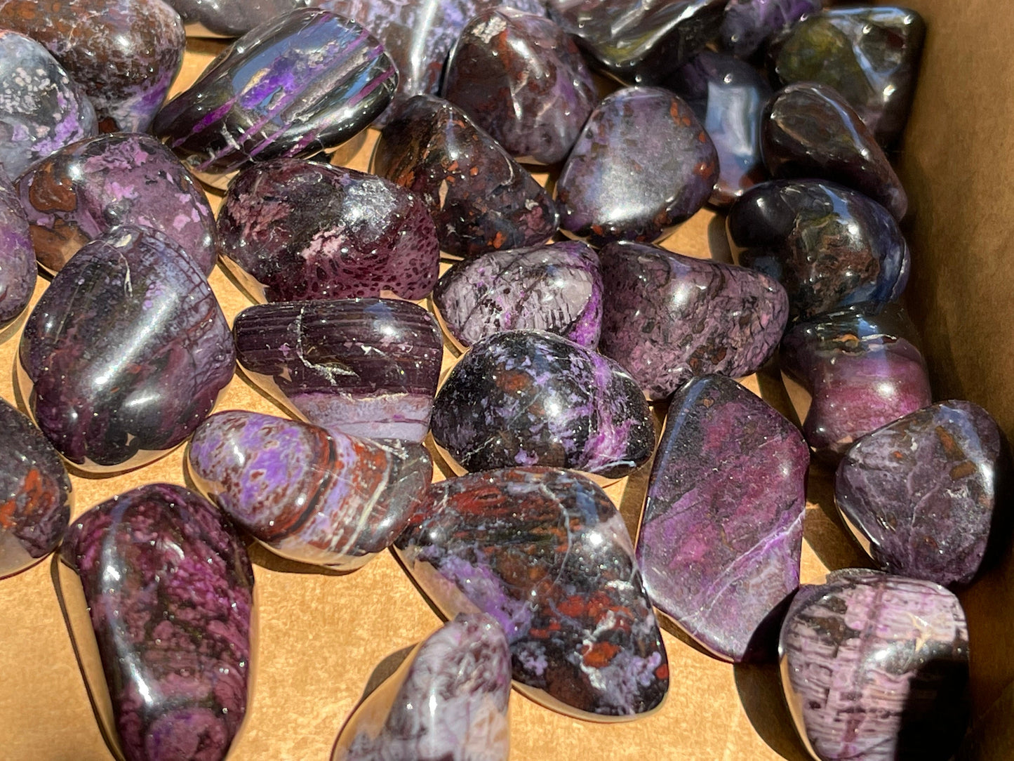 One Sugilite Polished Stone