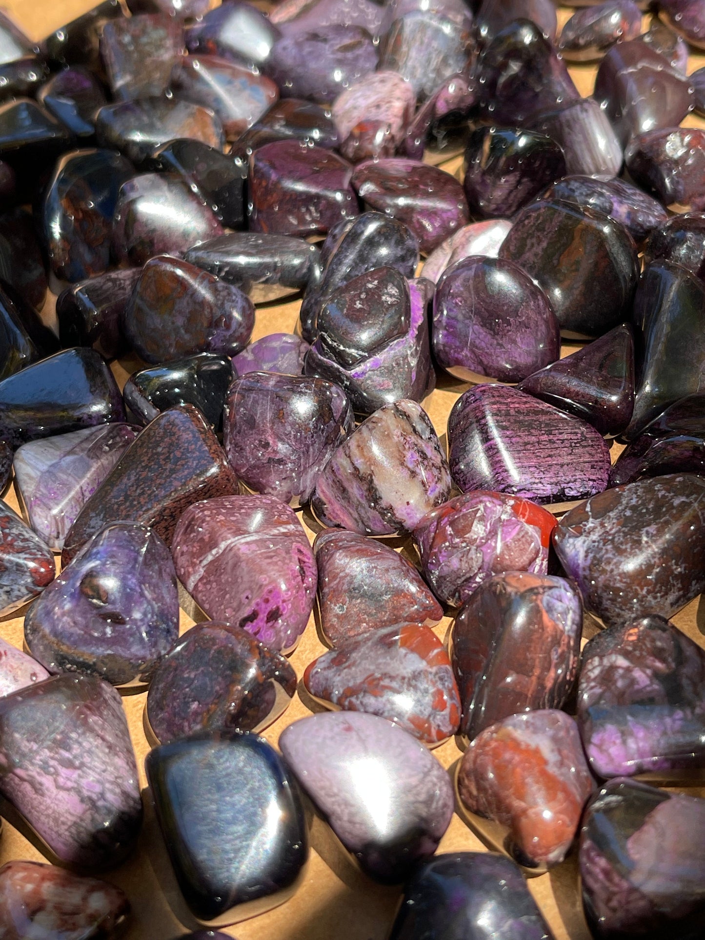 One Sugilite Polished Stone