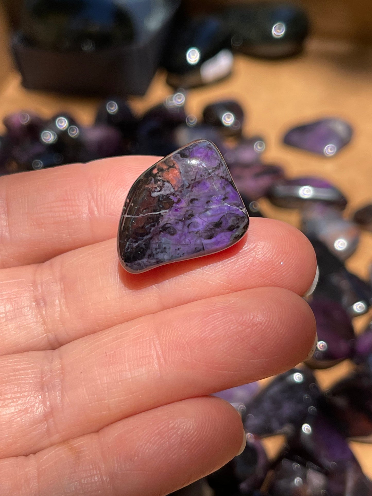 One Sugilite Polished Stone