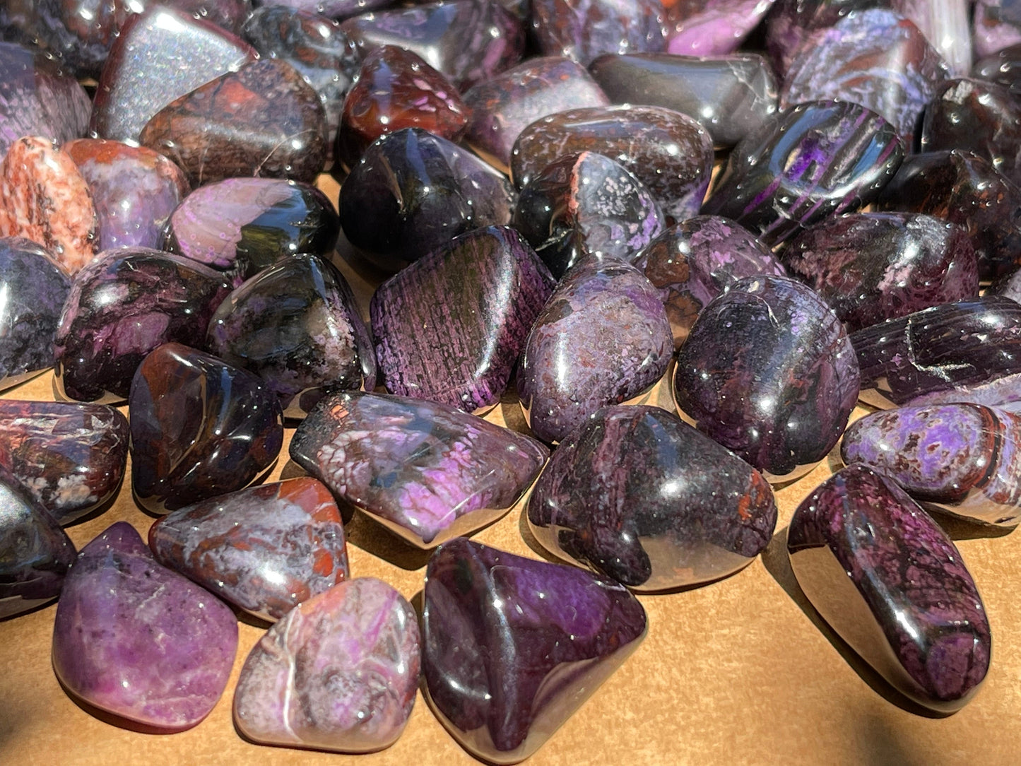 One Sugilite Polished Stone