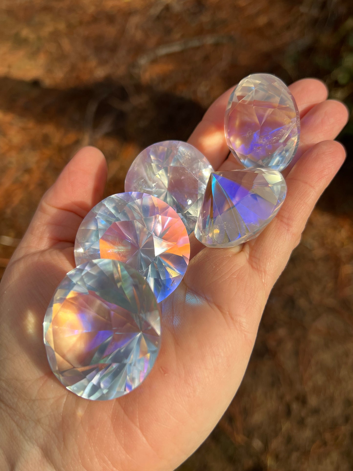 Angel Aura Quartz 'Diamond' Jewel