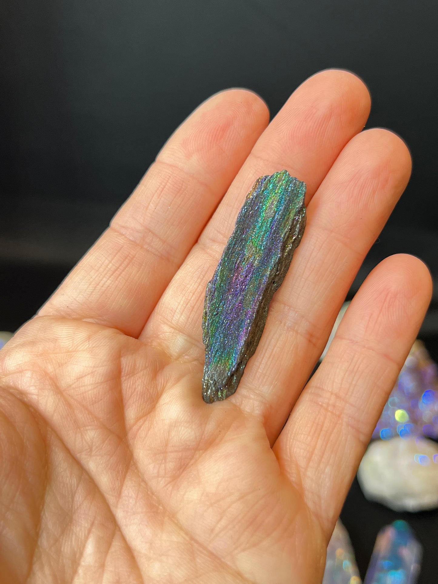 Rare Rainbow Hematite, Iridescent Mineral