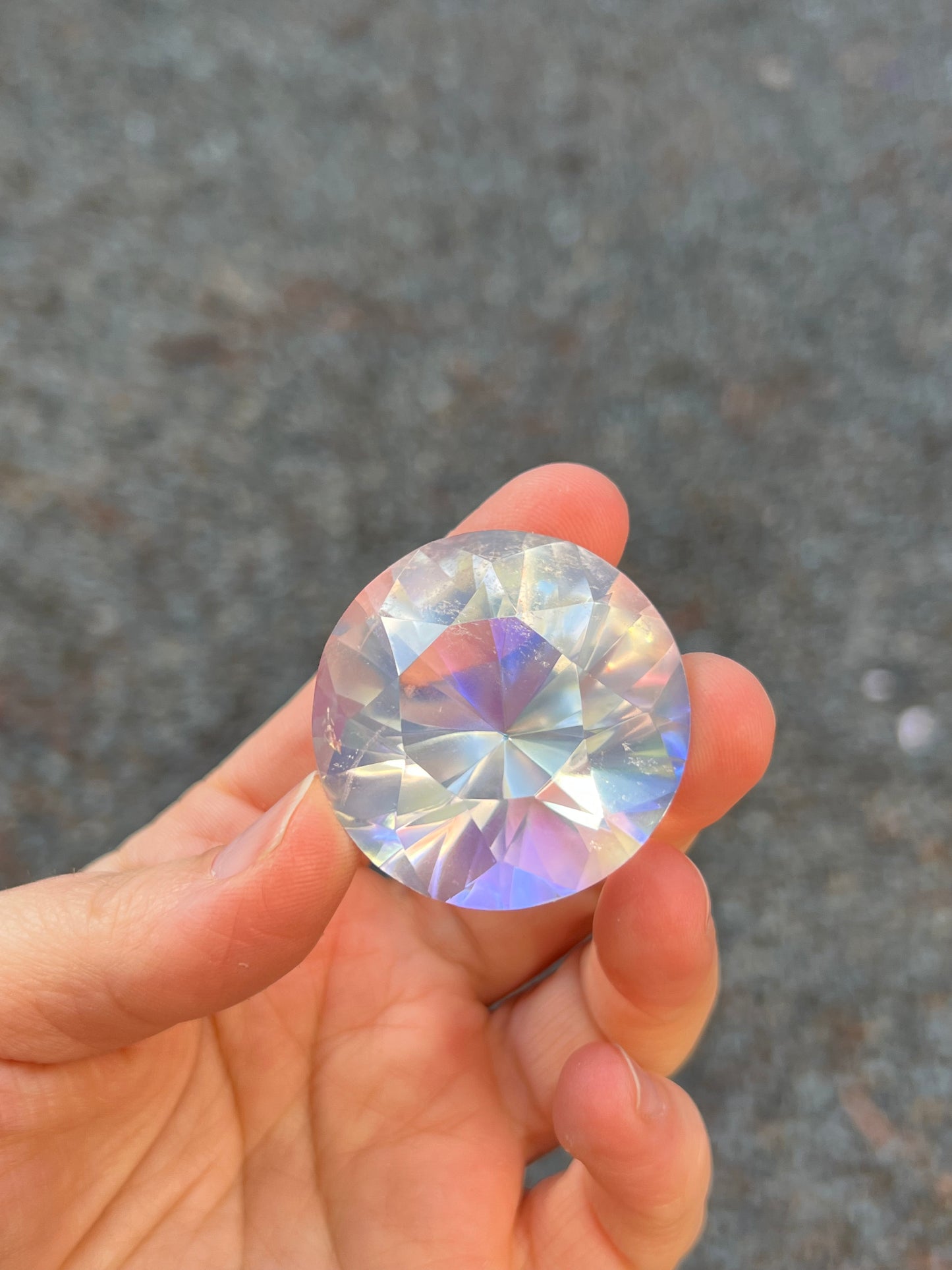 Angel Aura Quartz 'Diamond' Jewel